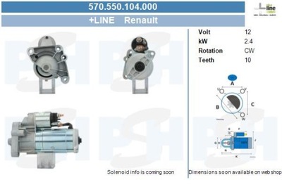 BV PSH 570.550.104.000 ARRANCADOR  