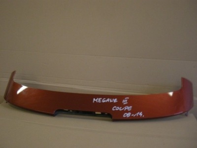 Renault megane iii спойлер na крышка задняя фото №1