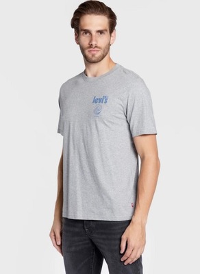 Levi's T-Shirt 16143-0626 Szary Relaxed Fit