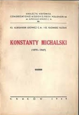 Konstanty Michalski 1879-1947