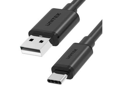 Kabel USB 2.0 A - USB C 1,0m Unitek Y-C482BK