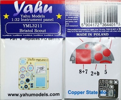 1:32 Bristol Scout ZEGARY Yahu Models YML3211