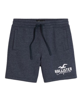 Hollister by Abercrombie - Fleece logo Shorts 7" - L -