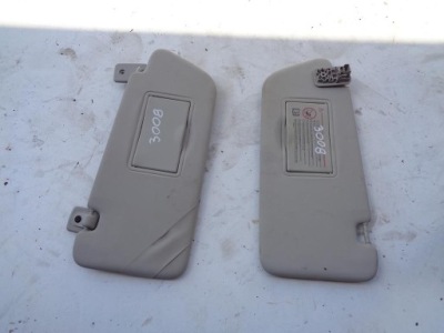 Захист сонцезахисна права peugeot 3008 фото №1