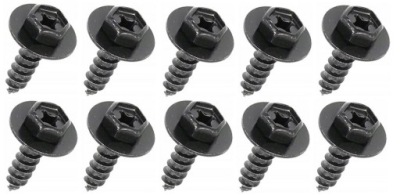 Клипса винт 6,1x22 защита бампера lexus x10 фото №1