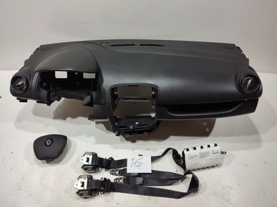 Renault clio iv приборная панель консоль подушка безопасности подушки безопасности ремни фото №1