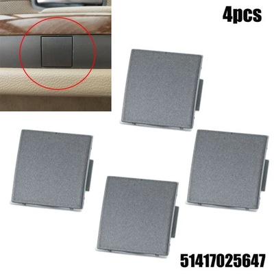 4PC PANEL DE PUERTA RECUBRIMIENTO RANURAS 51417025647 PARA BMW SERII 7 E65 E66 ~13314  