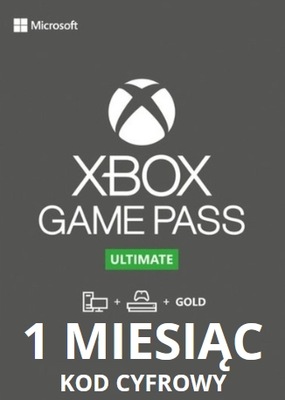 Xbox Game Pass Ultimate 1 miesiąc EA PLAY automat