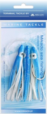 Zestaw morski Mikado Octopus Rig Hair 12cm 7/0 BW