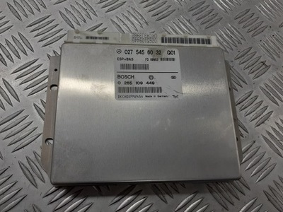 Блок керування модуль esp mercedes w168 1.4 фото №1