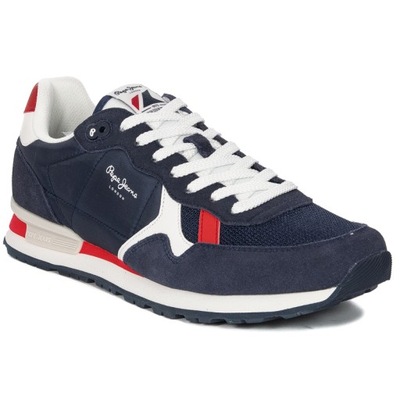 Pepe Jeans Sneakersy Brit PMS30924 595 Navy r.42
