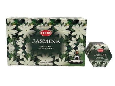 Indyjskie kadzidełka backflow Jaśmin, HEM
