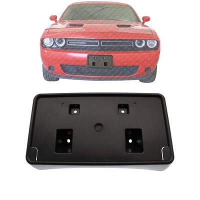 Dodge challenger 2015 15- рамка номерного знака реєстраційний перед фото №1