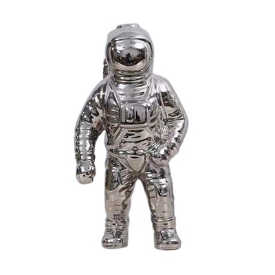 Figurka Rzeźba Astronauta Kosmonauta Złota