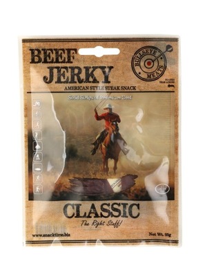 Bullseye Meats Suszona wołowina Beef Jerky Classic