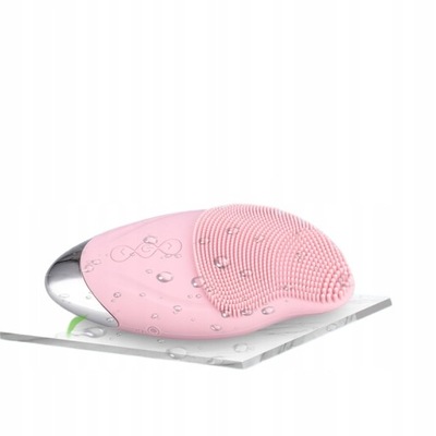 2 In 1 Facial Cleansing Brush Eye Massager Heating