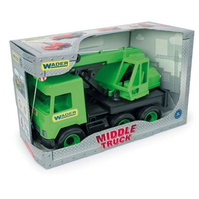 Middle Truck dźwig zielony w kartonie 32102 Wader