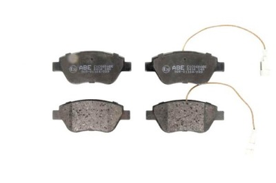 Abe тормозные колодки тормозные alfa romeo mito 0.9 twinair фото №1