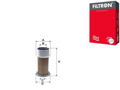 ФІЛЬТР ПОВІТРЯ DEUTZ FAHR 60 60 A 70 A SAME 56 66 76 86 2WD 60 85 95