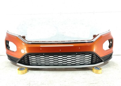 Volkswagen vw t-roc t roc 2ga 17- бампер перед передній om super стан хром фото №1