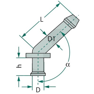 FTE CIGÜEÑA 13MM 10,5MM 13MM 24MM 170°  