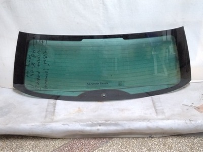 Стекло задняя skoda fabia ii hb 2008-2014 as3-or. фото №1