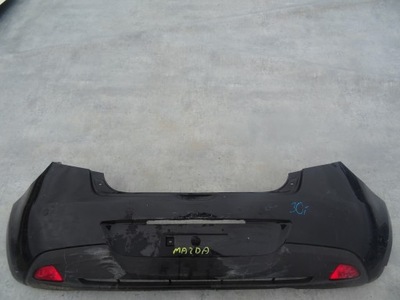 Бампер задняя задний mazda 2 08- фонари фото №1
