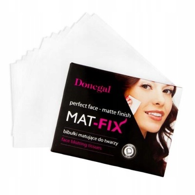 Donegal Mat-Fix bibułki matujące do twarzy 50 szt.