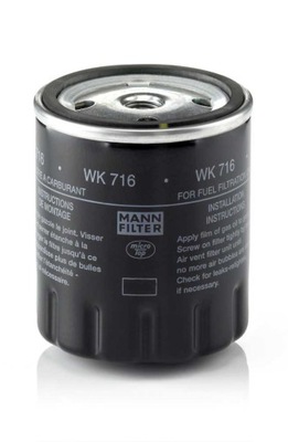 MANN FILTER ФИЛЬТР ТОПЛИВА DB OM615-617 W12#