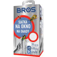 SIATKA NA OKNO 130 cm x 150 BROS MOSKITIERA