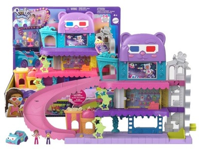 LALKA POLLY POCKET KINO SAMOCHODOWE zestaw do zabawy