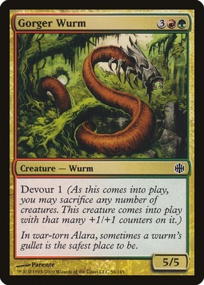 MtG: Gorger Wurm (ARB)