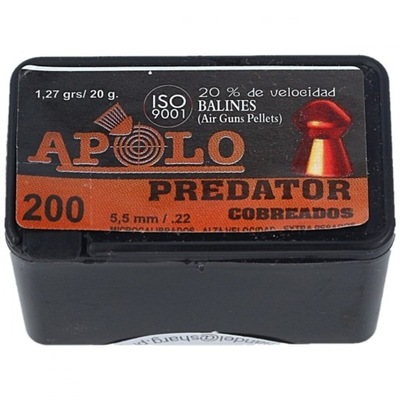 Śrut Apolo Predator Copper 5.5 mm, 200 szt.