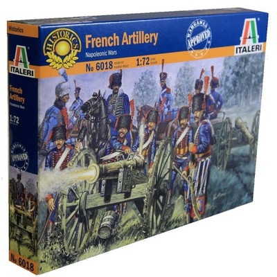 French Artillery Napoleonic Wars 1/72 Italeri 6018