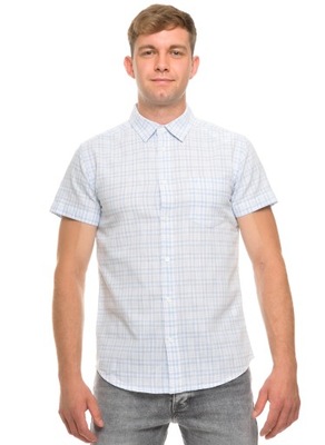 WRANGLER koszula SLIM white SS 1PKT SHIRT _ L