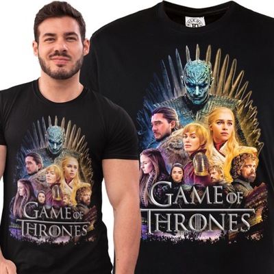 MĘSKA KOSZULKA FILMOWA GRA O TRON TSHIRT GAME OF THRONES