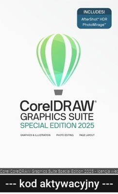 Corel CorelDRAW Graphics Suite Special Edition 2025 - licencja wieczysta