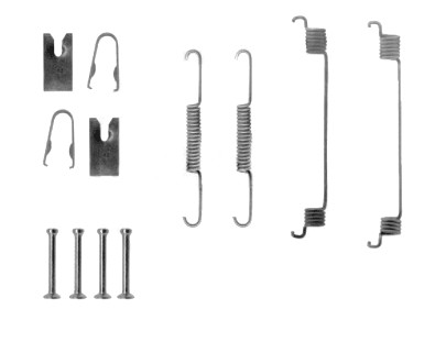 SPRĘŻYNKI DO КОЛОДОК HAM FIAT BRAVO I 1.3-2.0 95-01