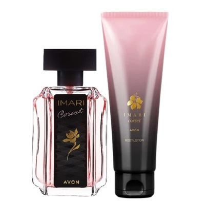 Zestaw AVON Imari Corset [Perfumy + Balsam]