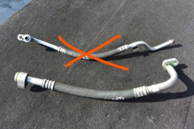 Шланг кондиционера mb gl x164 ml w164 3.0 cdi европа фото №1