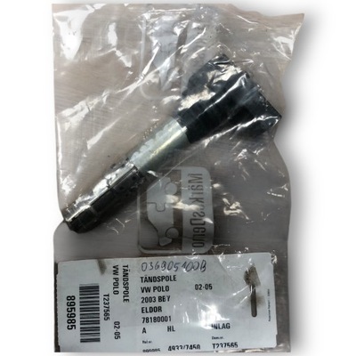 Vw polo котушка запалювання 036905100b фото №1