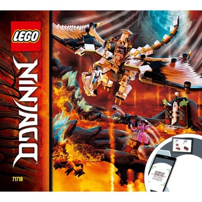 Lego Instrukcja - Wu's Battle Dragon 71718