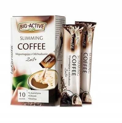Kawa rozpuszczalna Big-Active La Karnita Slimming Coffee 2w1 120 g