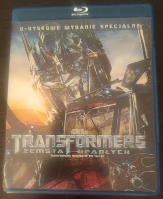 TRANSFORMERS 2 ZEMSTA UPADŁYCH BLU-RAY płyta Blu-ray