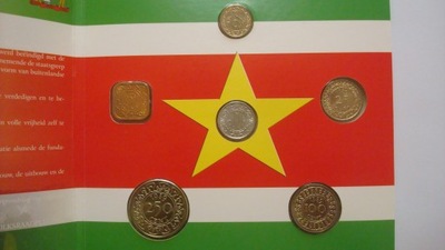Zestaw monet SURINAM 1989 set