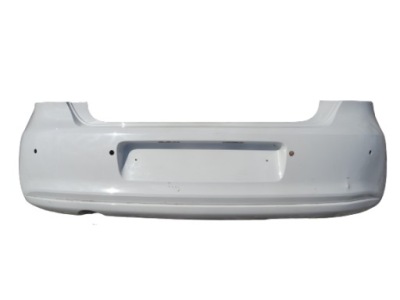 Бампер задня задній vw polo v 5 6r6 2008- повний фото №1