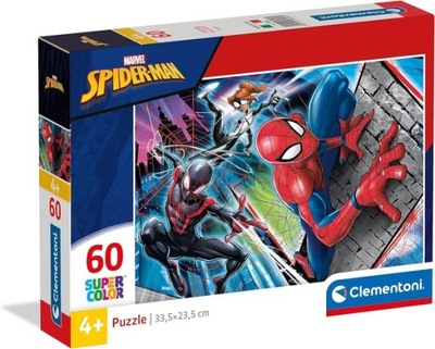 Puzzle SuperColor Spider-Man - 60 elementów