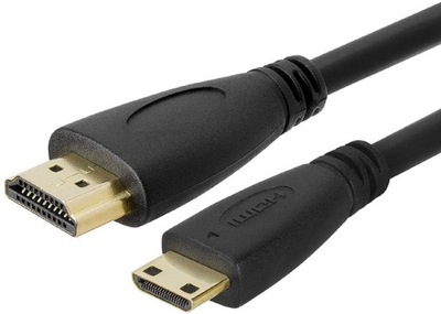 Kabel MiniHDMI Mini HDMI do HDMI 1m