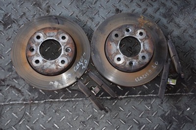 Тормозные диски тормозные перед с колодки kia clarus ii фото №1