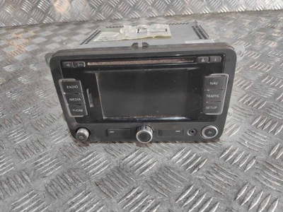 Радіопрогравач радіо vw golf passat 3c8035279b фото №1